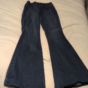 Women's Blue Flared Jeans